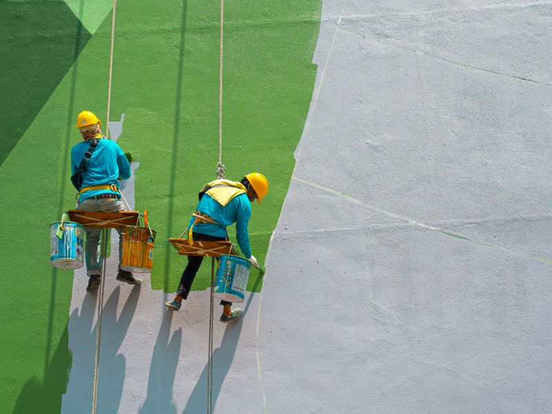 Commercial Concrete Painting in Greeley, CO