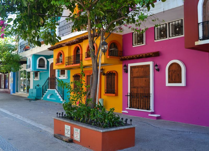 Colorful House Facade